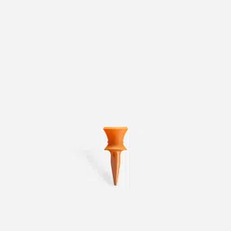 Golf plastic step tees x10 12 mm - INESIS orange-image-19