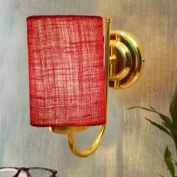 new era Mid-Century Maroon Steel Wall Scones-picture-11