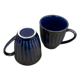 aarambh stories Midnight Blue Ceramic Tea Cups image 4