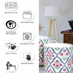 Glamorous Glass Tea Cups (Set of 2) by Goodhomes image 5