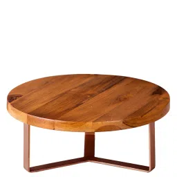 nestroots Witan Brown & Copper Sheesham Wood Cake Stand image 4