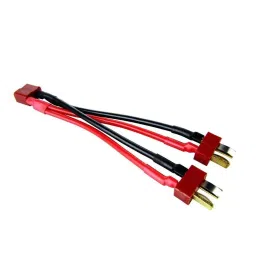 SafeConnect Nylon T-Connector Harness for 2 Packs in Parallel Battery Adapter Cable (2M-1F)-picture-14