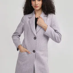 Plagg Women Single-Breasted Long Sleeve Overcoat-picture-28