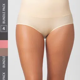 FashionRack Women Pack Of 4 Assorted Hipster Briefs-picture-5