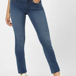 ONLY Women Blue Skinny Fit Light Fade Jeans-picture-30