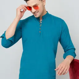 LOUIS MONARCH Cotton Strigth Kurta-picture-17