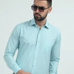 STELLERS Men Classic Opaque Formal Shirt-image-41
