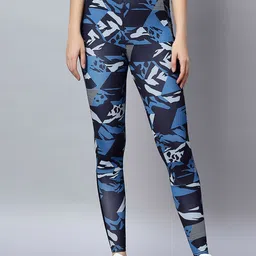 laasa  sports LAASA SPORTS Printed Dri-Fit Tights-picture-25