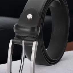 The Roadster Lifestyle Co. Men Solid Tang Closure Belt-picture-18