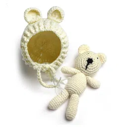 Babymoon Infants Bear Teddy Woollen Beanie-picture-40