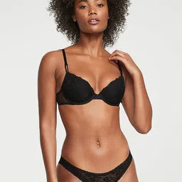 Victoria's Secret The Lacie Self Design Low-Rise Bikini Briefs-image-49