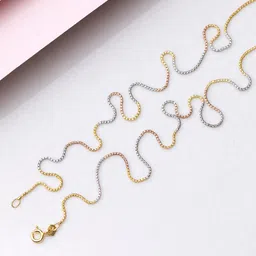 Zavya Women Set Of 2 Rhodium Plated 925 Sterling Silver Anklets image 2