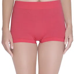 PLUMBURY Women Seamless Anti Microbial Boy Short Briefs-image-6
