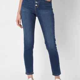 Vero Moda Women Blue Skinny Fit Light Fade Jeans-image-19