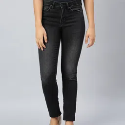Woodland Women Black Stretchable Jeans-image-38