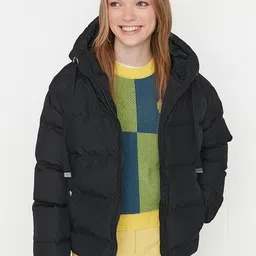 Trendyol Women Black Puffer Jacket-picture-44