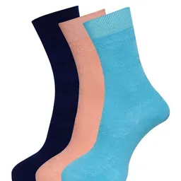 Dollar Socks Women Pack Of 3 Assorted Woollen Calf-Length Socks-picture-10