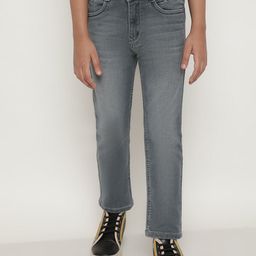 Octave Boys Regular Fit Light Fade Cotton Stretchable Jeans-picture-0
