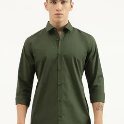 United Colors of Benetton Slim Fit Opaque Cotton Formal Shirt-picture-33