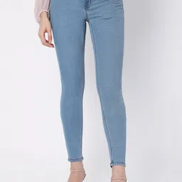 Vero Moda Women Blue Low-Rise Stretchable Jeans-image-47