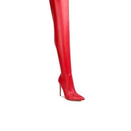 London Rag Women High-Top Stiletto Heel Winter Boots-picture-27