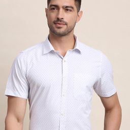 INVICTUS Original Slim Fit Micro Ditsy Printed Formal Shirt-picture-1