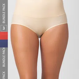 FashionRack Women Pack Of 3 Assorted Hipster Briefs-picture-10