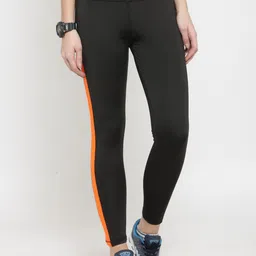 Boston Club Women Black Solid Tights-image-19