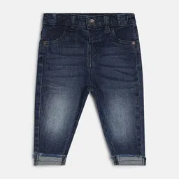 MINI KLUB Infant Boys Light Fade Cotton Jeans-image-57