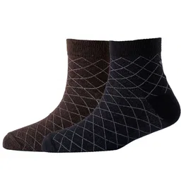 Cotstyle Men Pack Of 2 Patterned Cotton Ankle Length Socks-picture-31