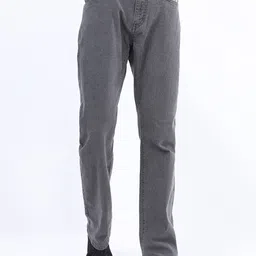HIGHLANDER Men Grey Bootcut Stretchable Jeans-picture-47