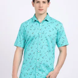 HANUMNTRA Comfort Floral Printed Casual Shirt-image-13
