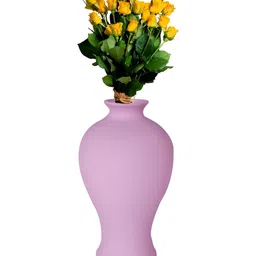 LASAKI Apsara Purple Ceramic Flower Vase-picture-16
