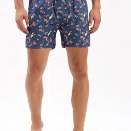 SHOWOFF Printed Slim Fit Boxers 143-6_Blue-picture-14