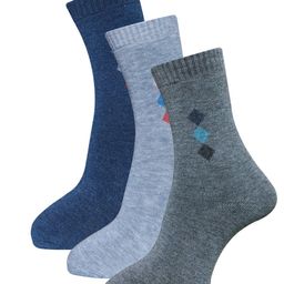 Dollar Socks Men Pack Of 3 Wool Anti-Odour Calf-Length Socks-picture-4