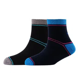 Cotstyle Men Pack Of 2 Striped Cotton Above Ankle-Length Socks-picture-10