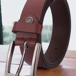 The Roadster Lifestyle Co. Men Solid Tang Closure Belt-picture-39