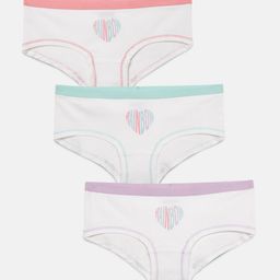 mackly Girls Pack Of 3 Mid-Rise Hipster Briefs-picture-13