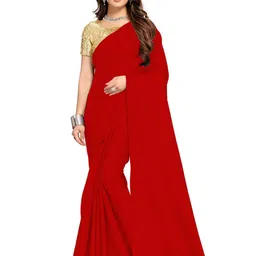 Aruna Sarees Satin Party Saree-image-45