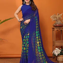 moda rapido ANAND SAREES Abstract Printed Saree-picture-19