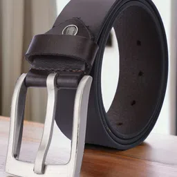 The Roadster Lifestyle Co Men Solid Tang Closure Belt-picture-35