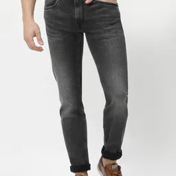 Pepe Jeans Men Tapered Fit Low-Rise Heavy Fade Stretchable Jeans-picture-35