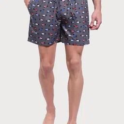 Zoiro Men Printed Pure Cotton Boxers-picture-37