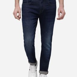 Greenfibre Men Slim Fit Light Fade Cotton Jeans-picture-6