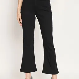 BAESD Women Jean Bootcut High-Rise Stretchable Jeans image 1