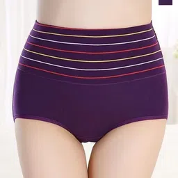 SHREE GANESH FASHION 2-Pcs Striped Cotton Hipster Briefs 2076 PR 002 M-picture-37