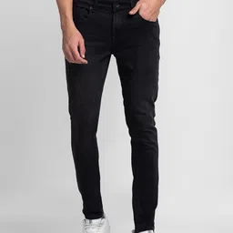 SPYKAR Men Black Slim Fit Jeans-image-14