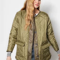 Trendyol Collarless Long Sleeves Padded Jacket-picture-35