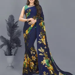 moda rapido ANAND SAREES Floral Printed Saree-picture-32