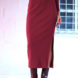 SASSAFRAS Self Design Pencil Midi Skirt-picture-37